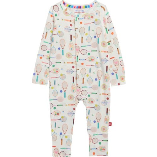 Love All Magnetic Convertible Romper, 3-6M