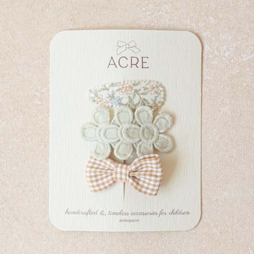 Snap Clip Set • Blooming Fern