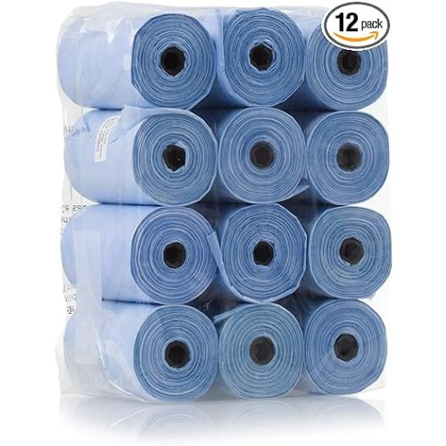 Ubbi On The Go Waste Disposal Bags Refills Value Pack, Lavender Scented, 12 Roll Refills, Baby On The Go Essentials