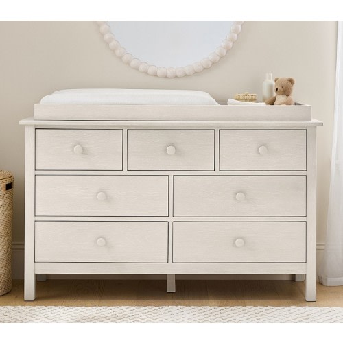 Kendall 7-Drawer Dresser & Topper Set (55w x 19d")