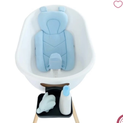 BABU BATH - BATH SUPPORT PILLOW, SKY BLUE