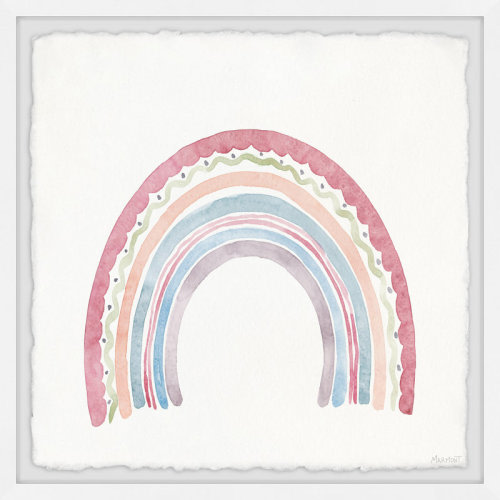 Isabelle & Max™ Gabrielson Rainbow Reflection Framed Print | Wayfair