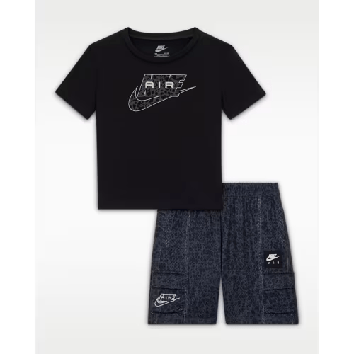 Nike Baby Dri-FIT 2-Piece Air Printed Cargo Shorts Set. Nike.com