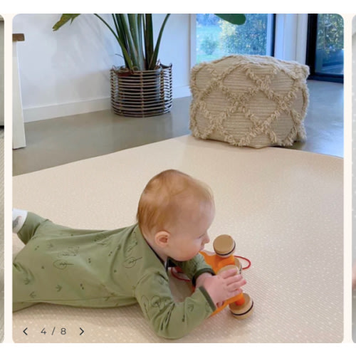 Speckled Play Mat - Cloud – Munchkin & Bear