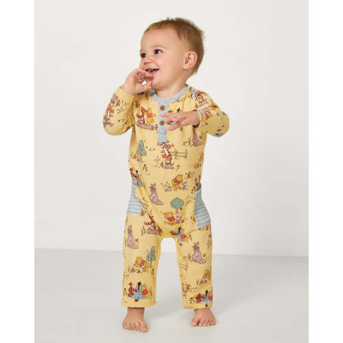 Disney Playtime With Pooh Henley Romper | Little Sleepies