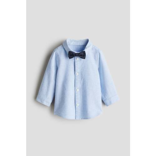 2-PIECE SHIRT AND BOW-TIE SET