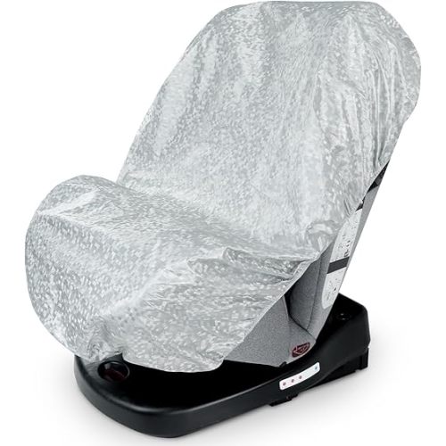 Baby Car Seat Sun Shade Cover - Keep Baby's Carseat Cooler Foldable PET Aluminium Cover for UV Protection, Dust