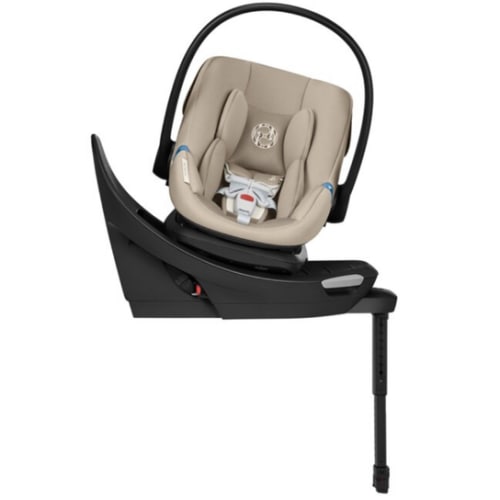 CYBEX Aton G2 Swivel with Load Leg Base | Color: Almond Beige