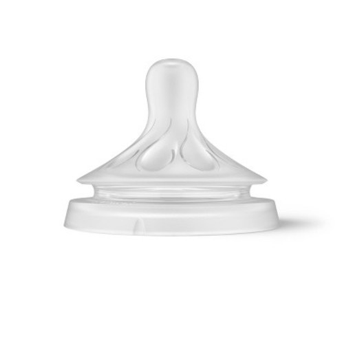 Philips Avent 2pk Natural Response Baby Bottle Nipple - Newborn Flow