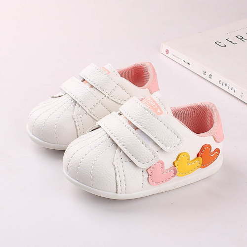 LoyisViDion Toddler Shoes Clearance Infant Baby Boys Girls' Sneakers Soft Shoes Anti-Slip Newborn Toddler Outdoor Shoes Pink 6-9Months