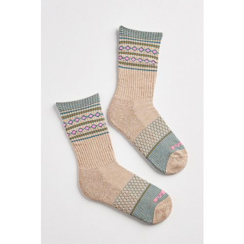Bombas Marled Feed Stripe Fairisle Socks | Anthropologie