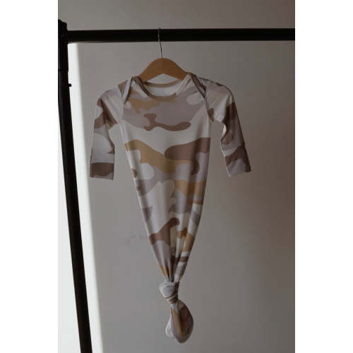 Bamboo Knotted Gown | Camo 2.0