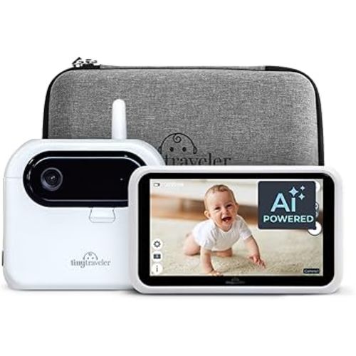 Tiny Traveler Ai Smart Wireless Baby Car Monitor - AI On-The-Go Wireless