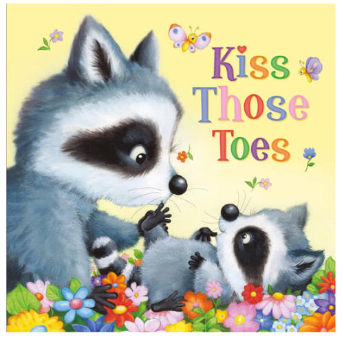 Kiss Those Toes – Interactive Bedtime Picture Board Book for Babies & Toddlers | Gentle Rhyming Story with Adorable Forest Animals Teaching Body Parts | Sweet Goodnight Book for Boys & Girls
