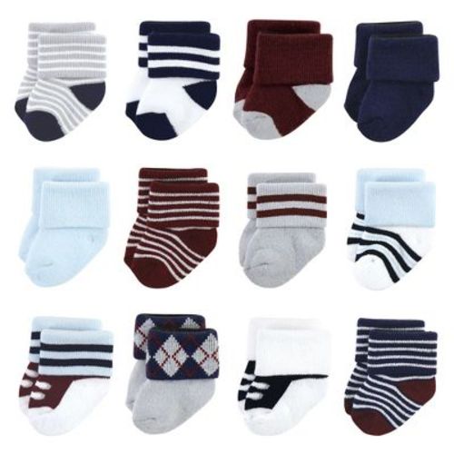 Little Treasure Infant Boys Newborn Socks, Genius, 0-6 Months