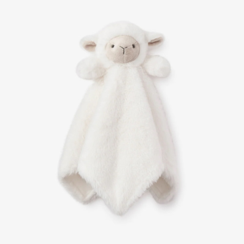 Plush Lamb Baby Security Blanket