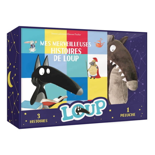 Mes merveilleuses histoires de Loup + peluche