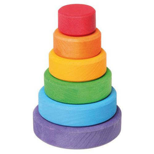Small Rainbow Stacking Tower