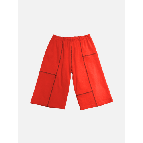 TOPSTITCH BABY PANT 
in blue