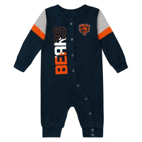 Chicago Bears Infant Playhard Long Sleeve Coverall