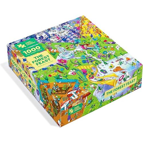 The Forest Feast • 1000 Piece Jigsaw Puzzle from The Magic Puzzle Company • Series Two