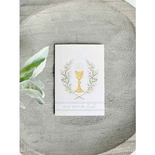 Stay With Me Lord - Prayer Card