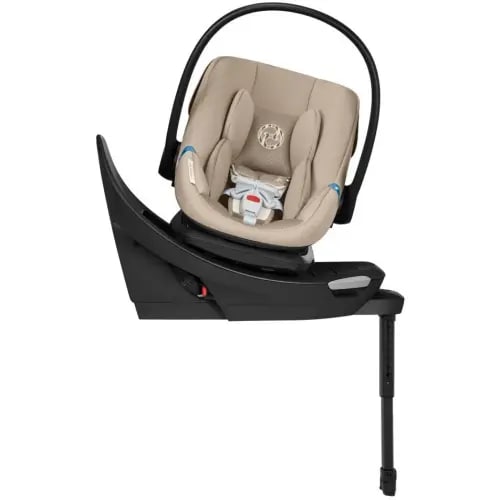 Cybex Aton G2 Swivel Infant Car Seat + Load Leg Base -Almond Beige