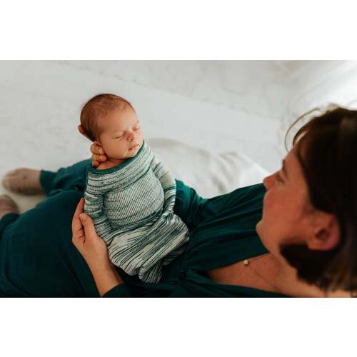 Swaddelini Sleep Sack in Deep Teal – Lila