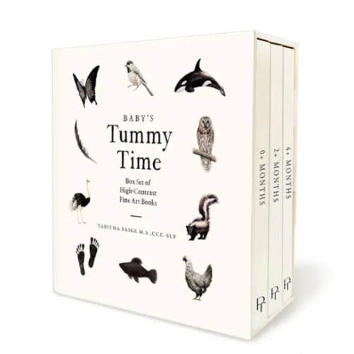 Baby's Tummy Time Book Box Set