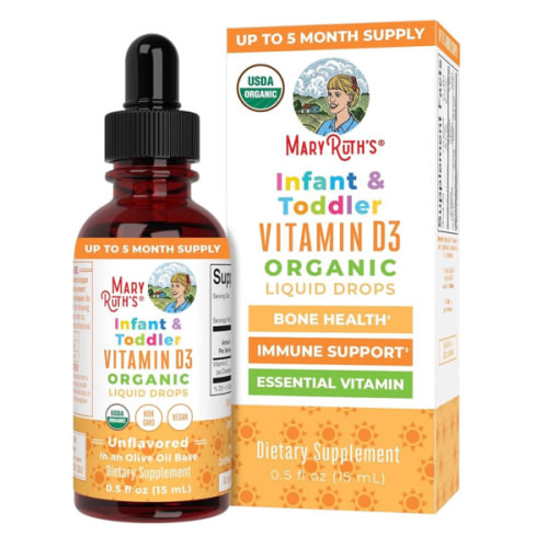 Vitamin D Drops Immune Support for Babies