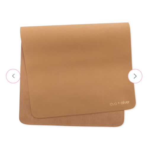 Vegan Leather Changing Mat | Tan – Ava & Oliver