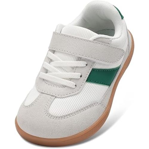 Toddler Shoes Zero Drop Minimalist Sneakers for Toddler/Little Kid Barefoot Slip on Tennis Shoes for Kids Boys Girls