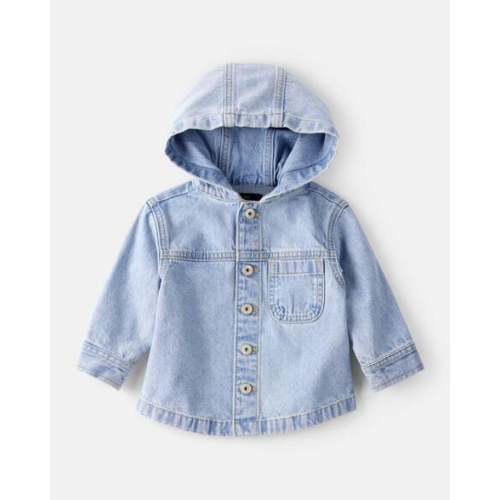 Baby Boy Denim Fashion Jacket - Rain Wash - OshKosh | Carter's