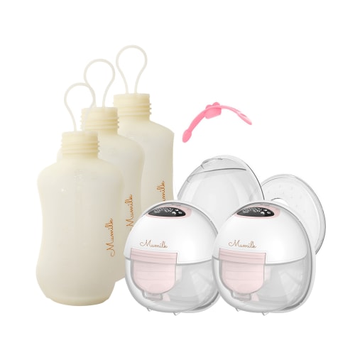 The Bundle - Portable Double Electric Breast Pump - Mumilk