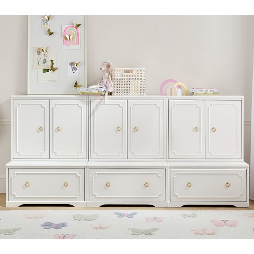 Ava Regency 3 x 3 Cabinet & Drawer Base Wall Storage System