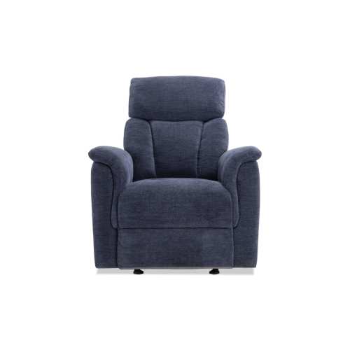 Brady Navy Manual Gliding Recliner