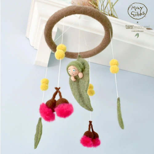 May Gibbs x Tara Treasures  - Gumnut Baby Cot Mobile