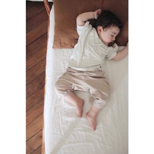 Linen Baby Crib Sheet | AmourLinen