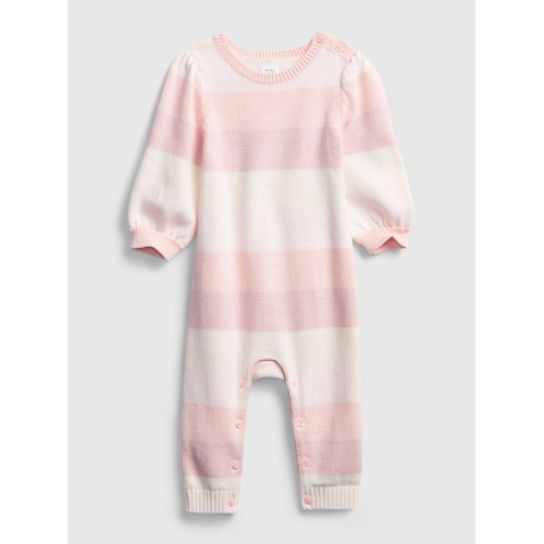 Baby Stripe Sweater One-Piece