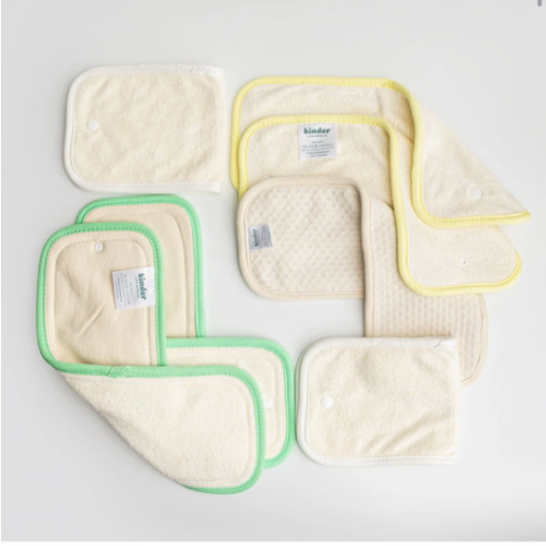 Naptime 7 Piece Absorbency Trial Pack – Kinder Cloth Diaper Co.