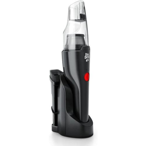 Dirt Devil Grab and Go+ 8V Cordless Handheld Vacuum Cleaner, Powerful Suction, Lightweight, Includes 2-in-1 Tool and Charging Stand with Tool Storage, Portable Vacuum Cleaner