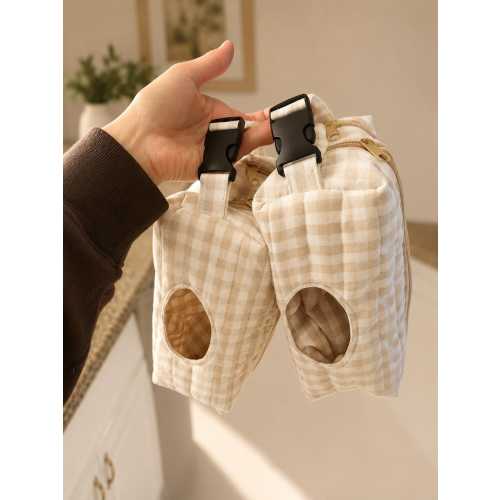 Diaper Pouch with Wipe Opening