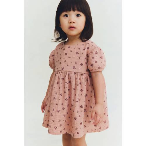 COTTON MUSLIN DRESS