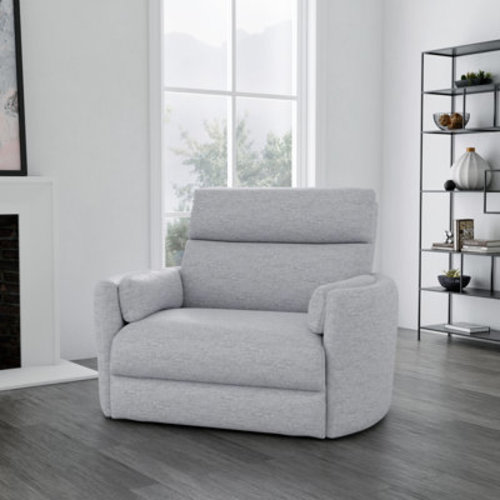 Wade Logan® Bre Extra Wide Power Glider Recliner with Round Arms & Reviews | Wayfair