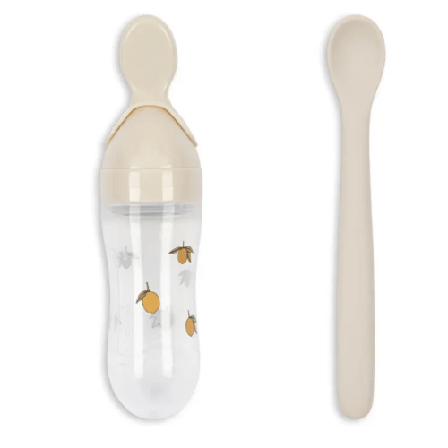 Baby learning spoon set | Beige