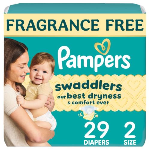 Pampers Swaddlers Sensitive Disposable Diapers - Size 2 - 29ct