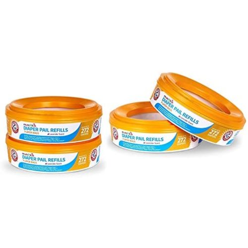 Munchkin Arm and Hammer Diaper Pail Refill Rings, 1088 Count