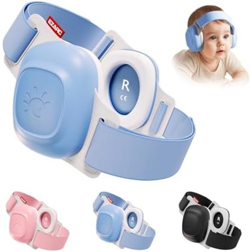 EZARC Baby Ear Muffs for Noise Protection – 25dB Noise Cancelling Headphones for Newborns, Infants & Toddlers (3–48 Months)
