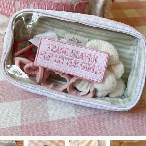 Thank Heaven - Medium Clear Bag – KenzKustomz