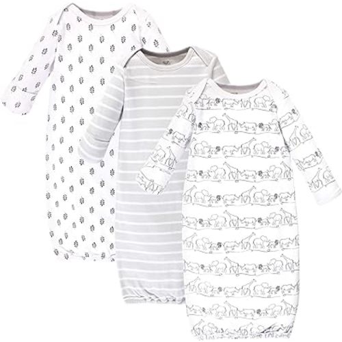 Touched by Nature Unisex Baby Organic Cotton Gowns